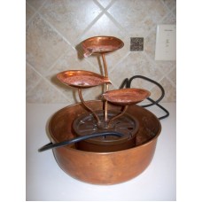  Copper Metal Decorative Electric Indoor Water Fountain Bowl Parts Replacement    253790647778